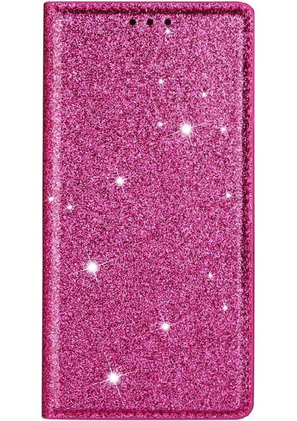IPhone 12 Için Glitter Flip Case Pro Max Kart Tutucu Pu Deri Manyetik (Yurt Dışından)