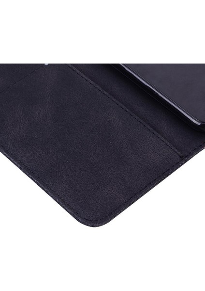 Poco M6 4g Için Flip Case Cüzdan Manyetik Closu Pu Deri Büyük Kart (Yurt Dışından)