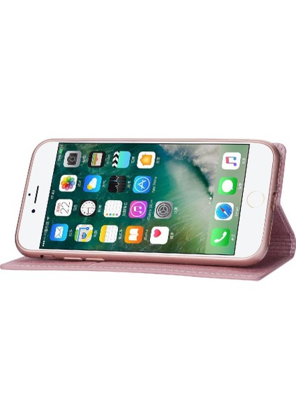 IPhone 7 Için Glitter Flip Case Artı/iphone 8 Artı Manyetik Kapatma Pu (Yurt Dışından)