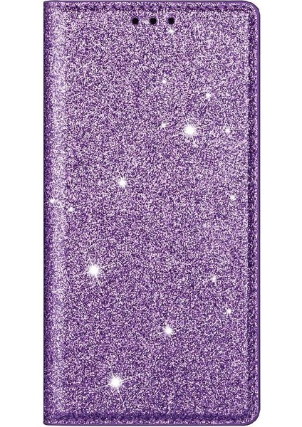 IPhone 11 Için Glitter Flip Case Pro Flip Case Cüzdan Pu Deri Manyetik (Yurt Dışından)