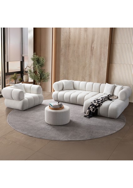 Petra Modern Koltuk Takımı Köşe+Berjer