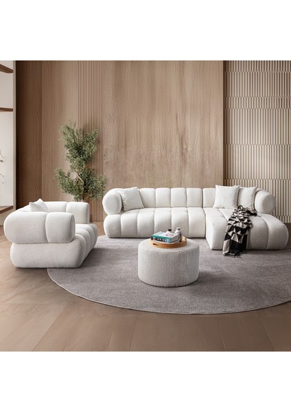 Petra Modern Koltuk Takımı Köşe+Berjer