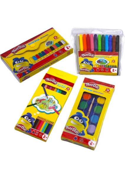 Play-Doh Ilkokul 4 Parça Boya Seti