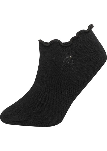 Kız Çocuk Rahat Lastikli 5'li Pamuklu Patik Çorap C8079A8NS fiyatları