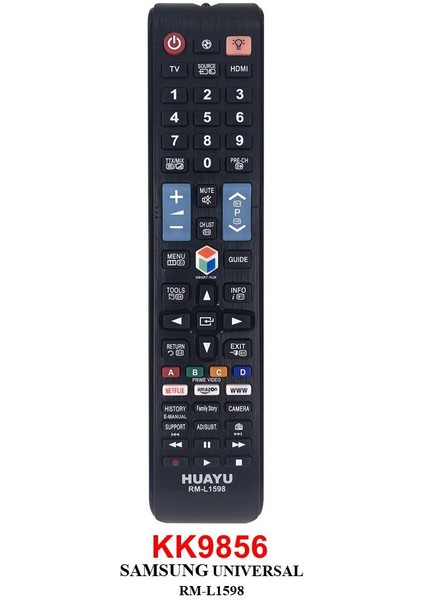 RM-L1598 Netflıx-Amazon-Www Tuşlu