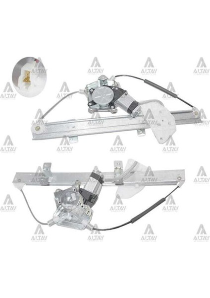 Taıwan MB149576 MB149576 Cam Krikosu Canter 515659 Elektrikli Motorlu Sol