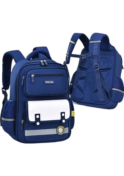 Jingdang Cat Ilkokul Çocuğunun Yakışıklı Okul Çantası Yükü Azaltıyor (Yurt Dışından)