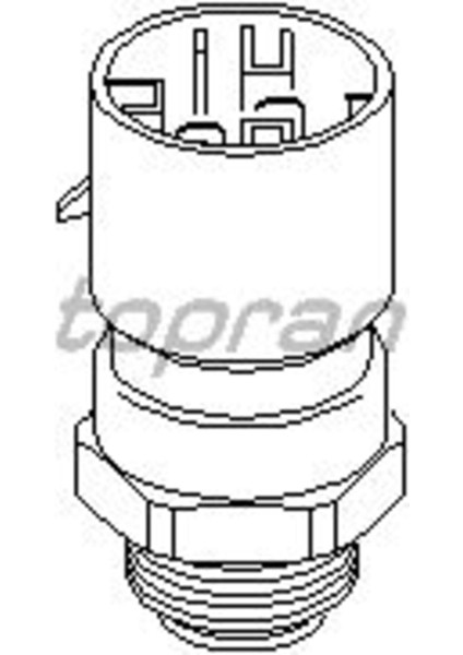 202357001 202357001 Fan Müşürü (Opel: Astra 1.4ı 1.6ı 16V Corsa Combo 1.7d Uyumlu)