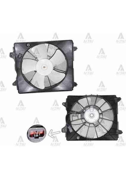 Taıwan 19015RNAA01 19015RNAA01 Fan Radyatör Civic 06-11 Sedan Uyumlu