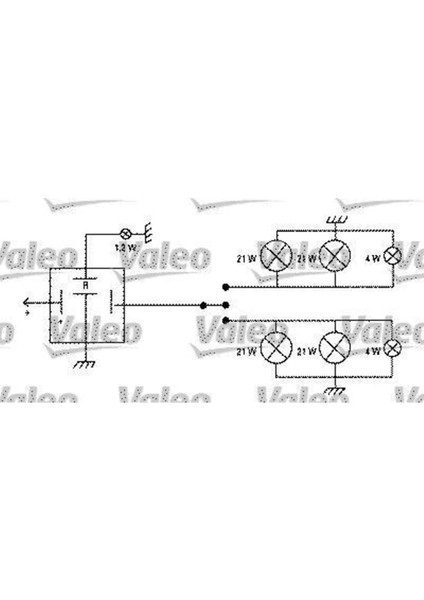 641426 Flaşör R9 R11 Siyah 12V 21W Uyumlu