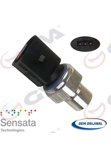 5475210 5475210 Klima Basınç Müşürü 3 Fiş Golf 7-Passat-Arteon-Tiguan-A3-A4-A6-Q7-Suberb-Octavia-Leon 12