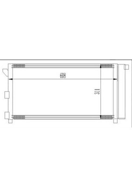 CFI372016 CFI372016 Klima Brazing Condenser A/m Panda 1.1/1.2/1.4i /1.3 Mjtd 03- 94670