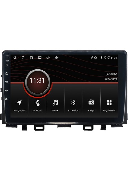 Kia Stonic (2020-2024) Android 14 Multimedya Carplay 10 Inch 4 GB Ram / 64 GB Hafıza CRV-4317XR