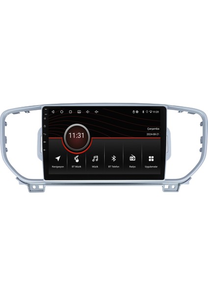 Kia Sportage (2016-2018) Android 14 Multimedya - 4 GB Ram - 64 GB Hafıza - Carplay CRV-4316XR