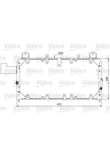 814062 814062 Kondenser Landrover Discovery.rangerover