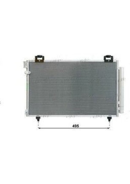 CTO510016 CTO510016 Klima Kondenseri Avensis 1.6i-1.8i-2.0 D4D 03 610X370X16