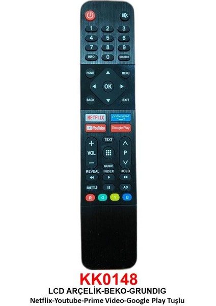 Arcelık Beko Skyworth Netflıx Prıme Tube - Siyah