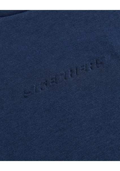 M Essential Crew Neck Sweatshirt Erkek Lacivert S242113-410 fırsatları