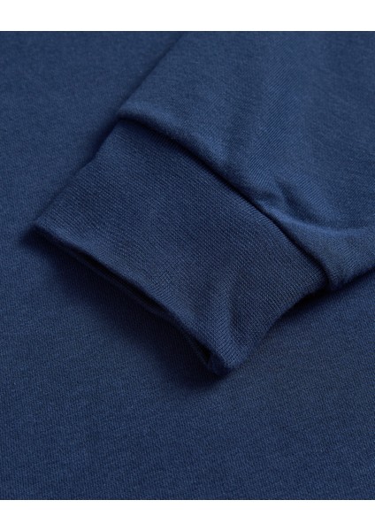 M Essential Crew Neck Sweatshirt Erkek Lacivert S242113-410 indirimleri