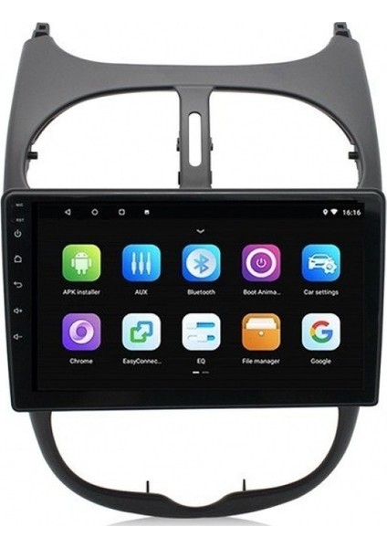 Peugeot 206 Android 6gb Ram 128GB Rom 8 Çekirdek Carplay Multimedya