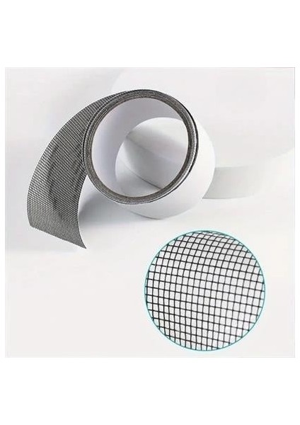 Güçlü Yapışkanlı Pencere Tamir Bandı, Böcek Önleyici Yama Bandı 2 mt x 5 cm