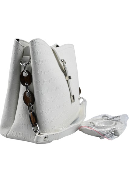 Kabartma Yazı Baskılı Şık ve Kullanışlı Dört Gözlü Hem Omuz Hem Çapraz Askılı Saglam Orijinal Just&polo Çapraz Çanta modelleri