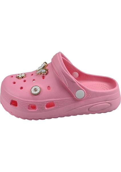 Taşlı Süslü Kelebekli Hafif Rahat Sandalet Çocuk Crocs Terlik indirimleri