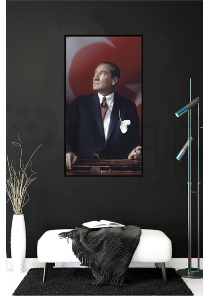 Bayrak ve Mustafa Kemal Atatürk PixArt Sanat Elmas Mozaik Diamond Türkiye 40*60 modelleri
