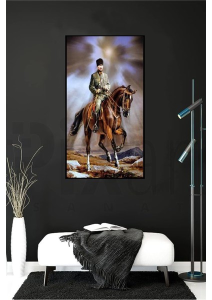 Atatürk PixArt Sanat Elmas Mozaik Tablo Diamond Türkiye 36*54 fiyatları