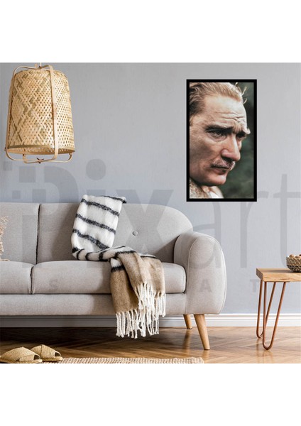Gazi Atatürk PixArt Sanat Elmas Mozaik Diamond Türkiye 40*60