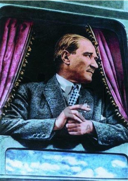 Atatürk  PixArt Sanat Elmas Mozaik Tablo Diamond Türkiye 40*55