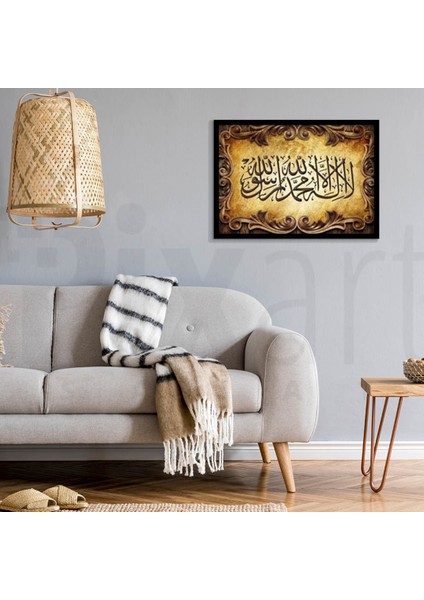 Kelime-I Tevhid Pixart Sanat Elmas Mozaik Tablo Diamond Türkiye 74*51 modelleri