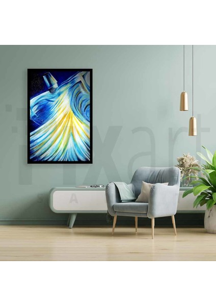 Semazen Elmas Pixart Sanat Elmas Mozaik Tablo Diamond Türkiye 46*69 fiyatları