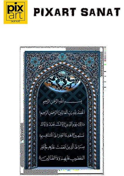 Fatiha Suresi Pixart Sanat Elmas Mozaik Tablo Diamond Türkiye 61*97 fırsatları
