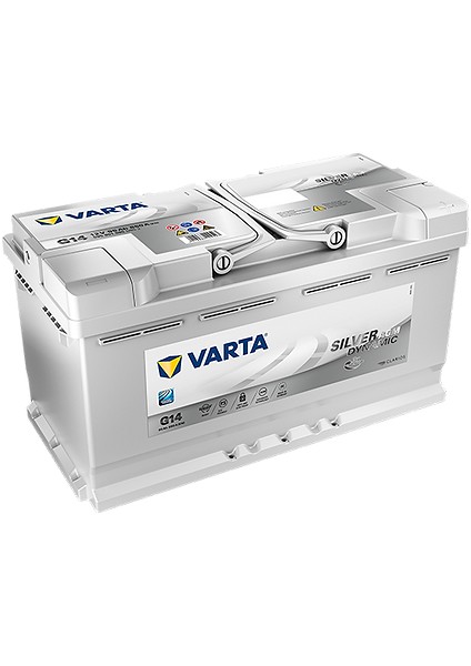 Silver Dynamic G14 (A5) Start-Stop Agm 12 V 95 Ah 850CCA Akü