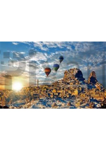 Kapadokya Manzarası Pixart Sanat Elmas Mozaik Tablo Diamond Türkiye 79 x 51 cm