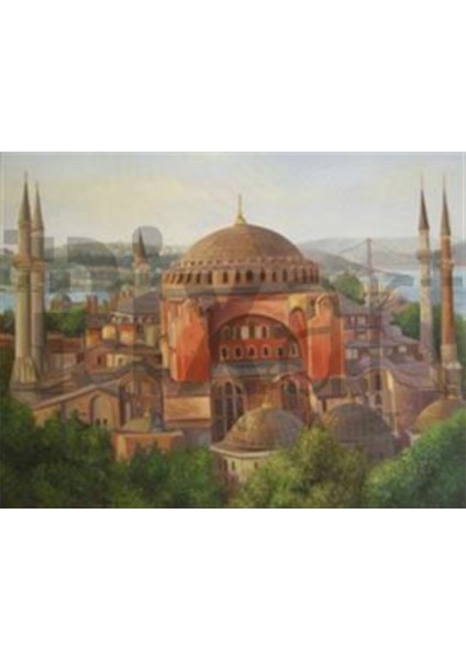 Ayasofya Camii Pixart Sanat Elmas Mozaik Tablo Diamond Türkiye 70 x 55 cm