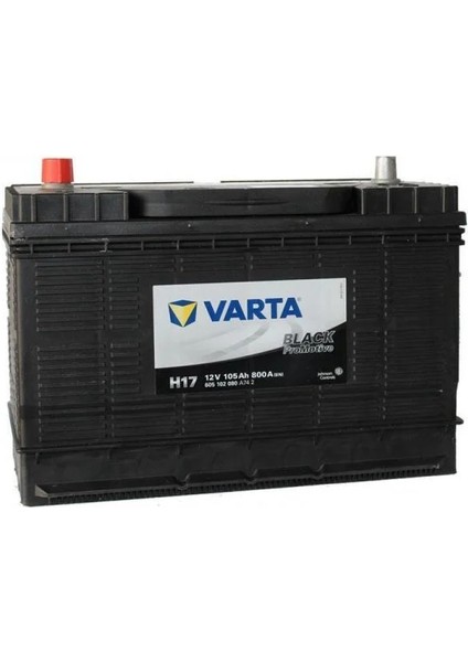 Promotive Black H17 12 V 105 Ah 800CCA Akü