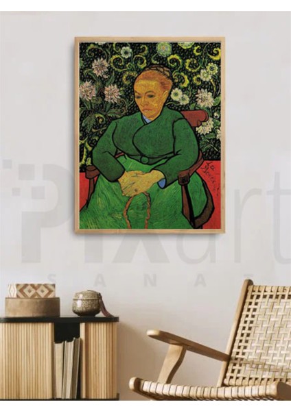 Vincent Van Gogh La Berceuse PixArt Sanat Elmas Mozaik Tablo Diamond Türkiye 50*35