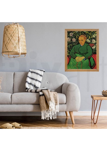 Vincent Van Gogh La Berceuse PixArt Sanat Elmas Mozaik Tablo Diamond Türkiye 50*35