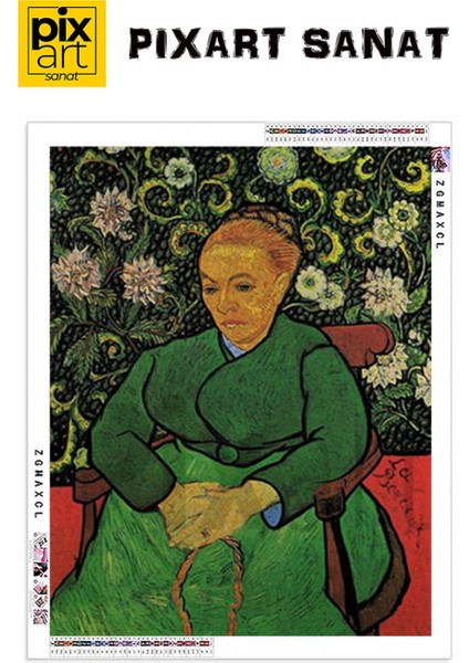 Vincent Van Gogh La Berceuse PixArt Sanat Elmas Mozaik Tablo Diamond Türkiye 50*35