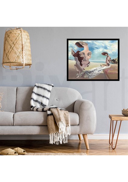 James Gleeson Alışkanlığın Yıpratıcı Kıyılarında Yaşıyoruz PixArt Sanat Elmas Mozaik Tablo Diamond Türkiye 58*51 modelleri