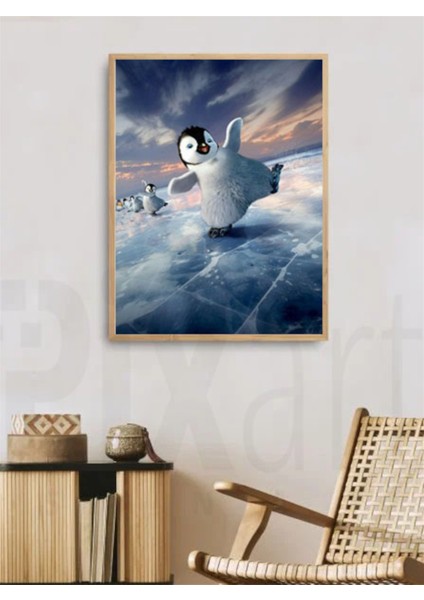 Neşeli Ayaklar PixArt Sanat Elmas Mozaik Tablo Diamond Türkiye 40*60
