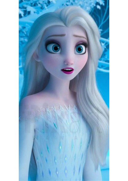 Frozen Elsa PixArt Sanat Elmas Mozaik Tablo Diamond Türkiye 40*60
