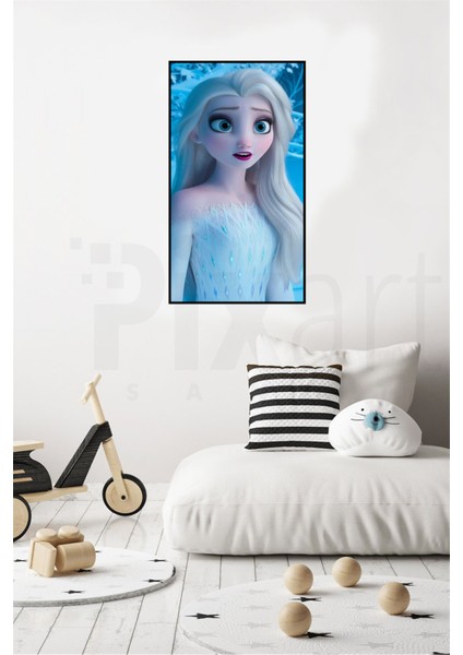 Frozen Elsa PixArt Sanat Elmas Mozaik Tablo Diamond Türkiye 40*60