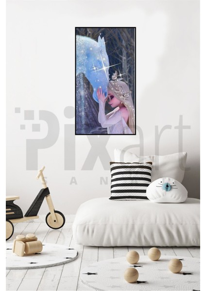 Frozen PixArt Sanat Elmas Mozaik Tablo Diamond Türkiye 41*71