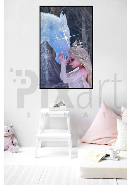 Frozen PixArt Sanat Elmas Mozaik Tablo Diamond Türkiye 41*71