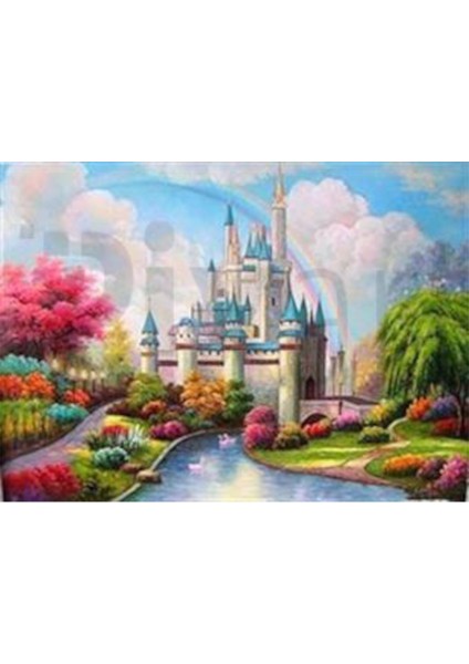 Disney Şato PixArt Sanat Elmas Mozaik Tablo Diamond Türkiye 61*61