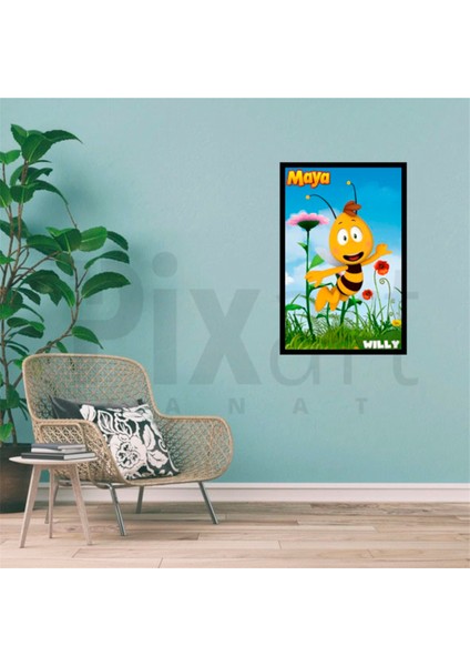 Arı Maya Willy PixArt Sanat Elmas Mozaik Tablo Diamond Türkiye 40*55