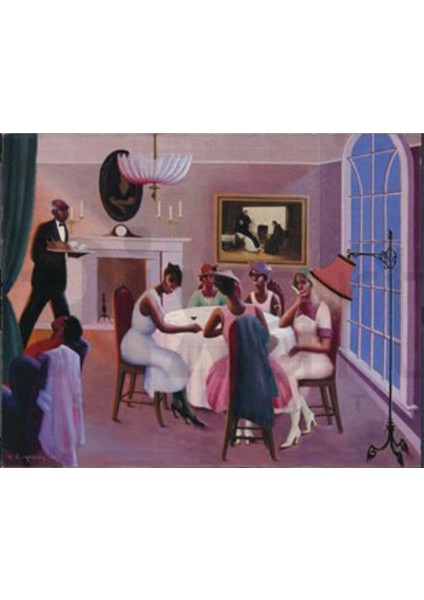 Archibald Motley Kokteil PixArt Sanat Elmas Mozaik Tablo Diamond Türkiye 61*61